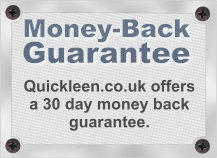 Quickleen offers a 30 day money back guarantee